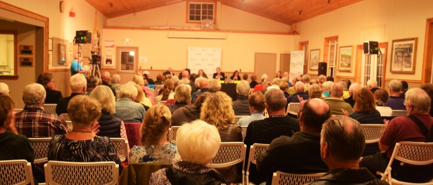 Stisted, Stephenson and Port Sydney candidates field questions from the Mary Lake Association