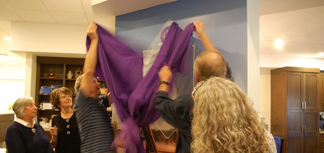 Hospice Huntsville unveils new In Memoriam donor wall at Algonquin Grace
