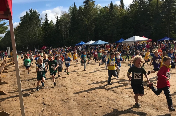 Future Hoyas? The annual Hoya Hills Invitational encourages local students to get involved, and stay involved, in cross-country running. (Photo courtesy of Jen Rosewarne)