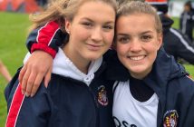 Angeline and Eve Carreau, OFSAA qualifiers (supplied)