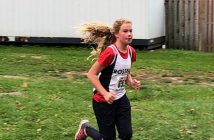 Brianna Pulfer-Habel at CISAA championships in Centennial Park (supplied)