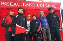 Rosseau Lake College's Foundation Years XC team with Susan Mazan, Muskoka Lakes Ward B2 Councillor (supplied)