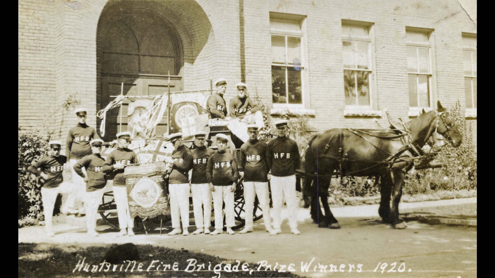 Wayback Wednesday – Huntsville Fire Brigade