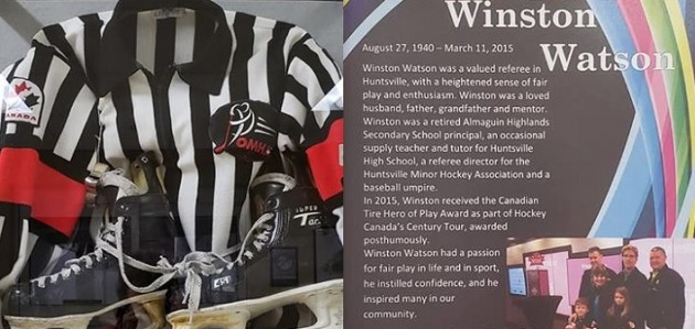Residents invited to dedication of Winston Watson memorabilia display