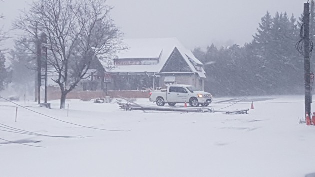 First major winter storm knocks out power to thousands