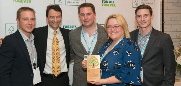 Limberlost Forest and Wildlife Reserve receives international forestry leadership award