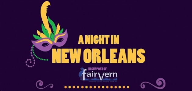 A Night in New Orleans: a fundraiser for the Fairvern Nursing Home rebuild