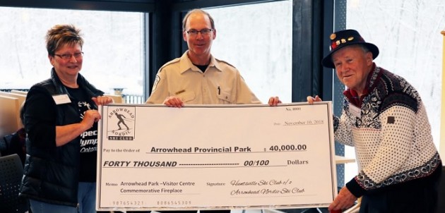 Ski community donates $40,000 to new Arrowhead Visitor Centre in tribute to former Huntsville Ski Club