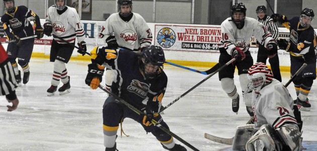 Major Midget Otters narrowly miss finals in home tournament