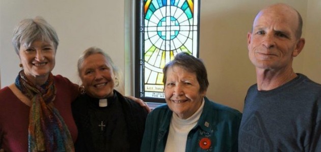Local artist creates new memorial stained glass windows for All Saints’ addition