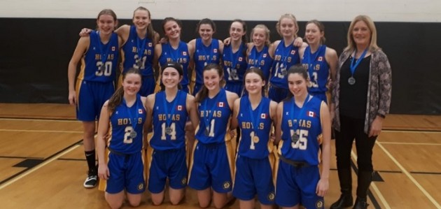 Hoyas junior girls basketball team takes gold at GBSSA championships