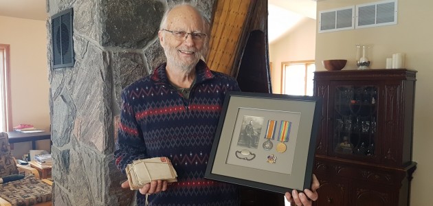 Letters home from a WWI soldier