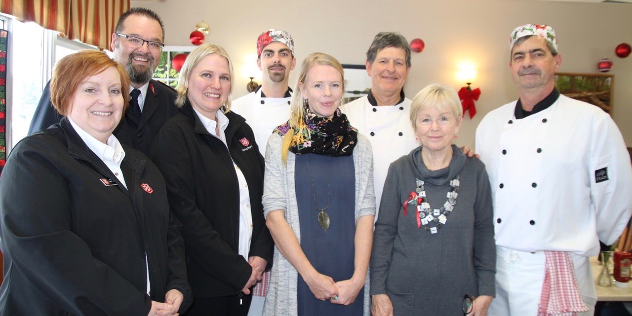 Family Place Salvation Army Christmas lunch