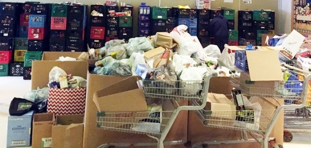 Fire department thanks community for donating more than 43,000 lbs of food for annual drive