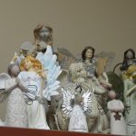 Her collection of angels is something to marvel at. She has dozens of the winged beauties!