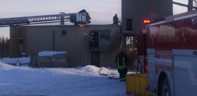 Cement plant fire may have been caused by attempt to thaw frozen pipes