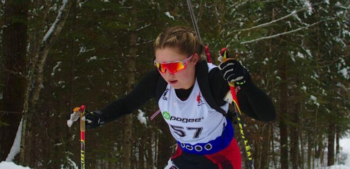 Natasia Varieur at the World Junior Trials in Quebec (supplied)