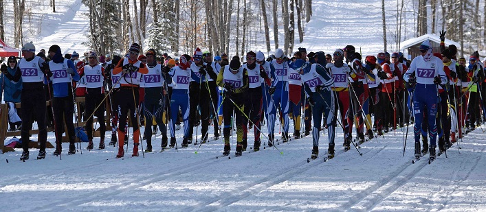 The 15k racers are ready to begin