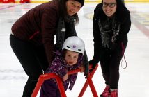 (From left) Laurie Poretti, Eva Poretti and Lindsay Parker