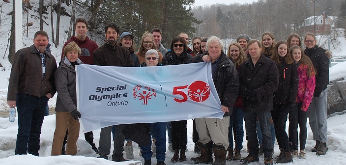 Special Olympics flag raising at CSC Jan 9 2019