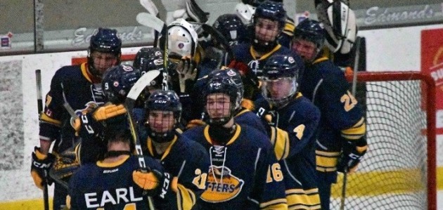 Jr C Otters score big with win over first-place Stayner Siskins