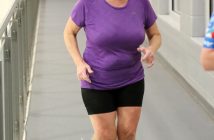 TriMuskoka Winter Indoor Triathlon Classic run (Photo: Don McCormick)