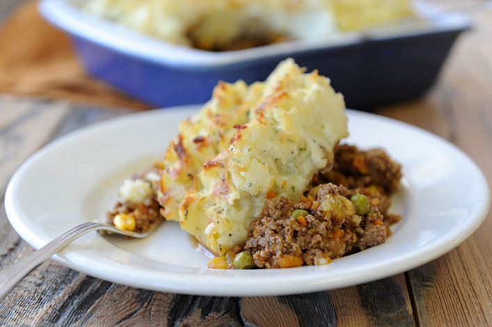 Shepherd's Pie is a favourite meal-to-go at The Butcher's Daughters