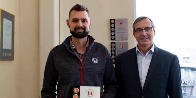 Sean Morrison, Peter Morrison, Armstrong Honda