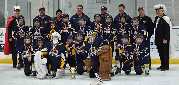 The Atom Rep Otters win silver at the Knight of Columbus tournament