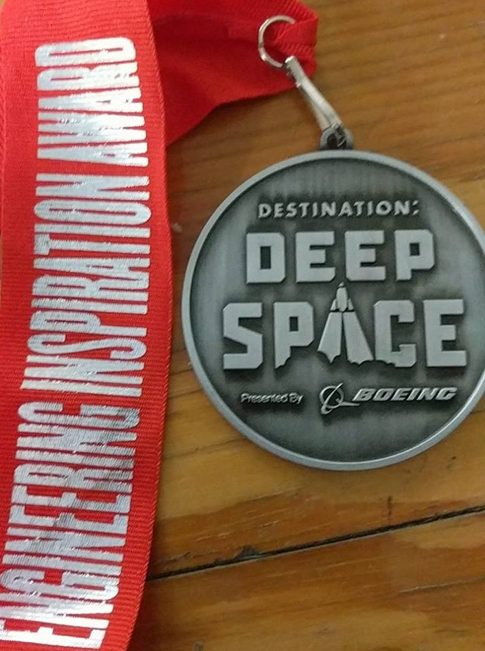 Hoya Robotics received the Engineering Inspiration Award for their community outreach efforts (supplied)