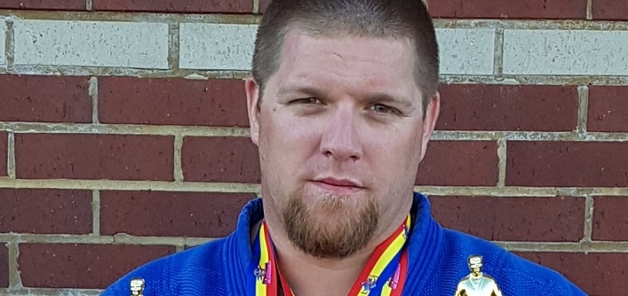 Judo Jeff Allen won four golds on a recent competition tour in the U.S. (supplied)