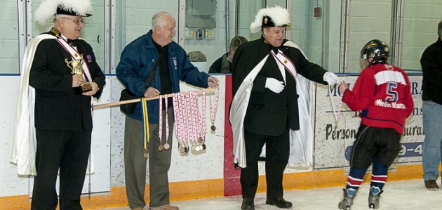 Knights of Columbus hockey tournament supports healthcare causes