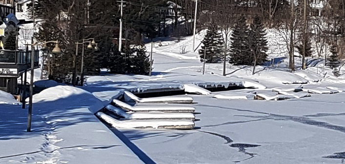 Low water at the Town Docks