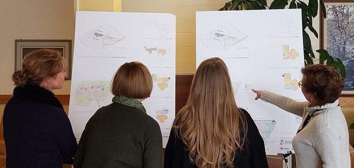 Information on hospital design options was presented at six different community presentations (Photo: mahc.ca)