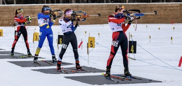 Natasia Varieur part of fourth place biathlon relay team at Canada Winter Games