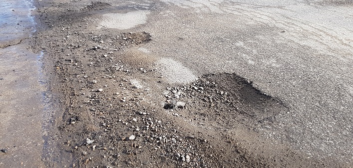 Pot holes
