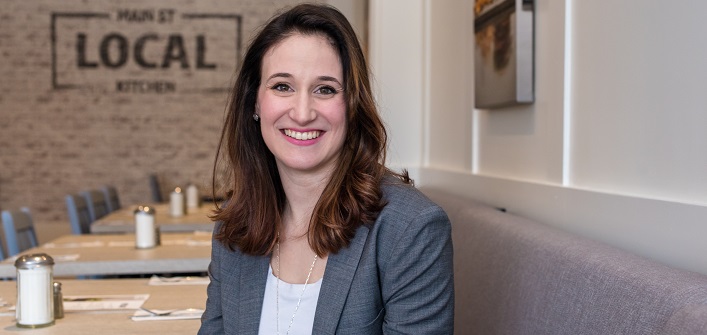 Christina Clarke, co-owner of Main St. Local Kitchen, has big plans for the business (Photo: Kelly Holinshead)