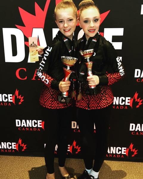 Lauren Lane and Emma McLellan won received Dynamic Gold and first place overall for their ballet duet “Mascaraed Waltz” (supplied)