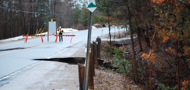 Road Closures: Ravenscliffe Road and others washed out or flooded