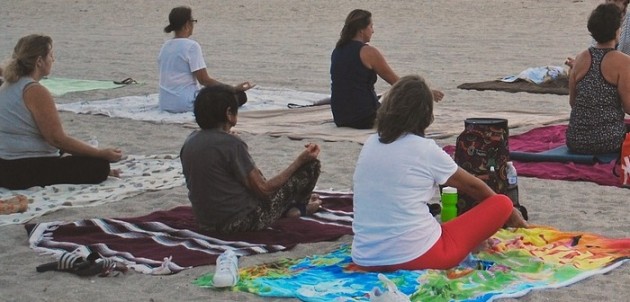 Make time for you! Yoga on the beach, ukes in the park, armchair adventure, and more!