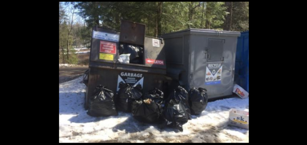 Stop dumping shit you don’t want anymore at my kid’s bus stop ~ Jodie Dynes