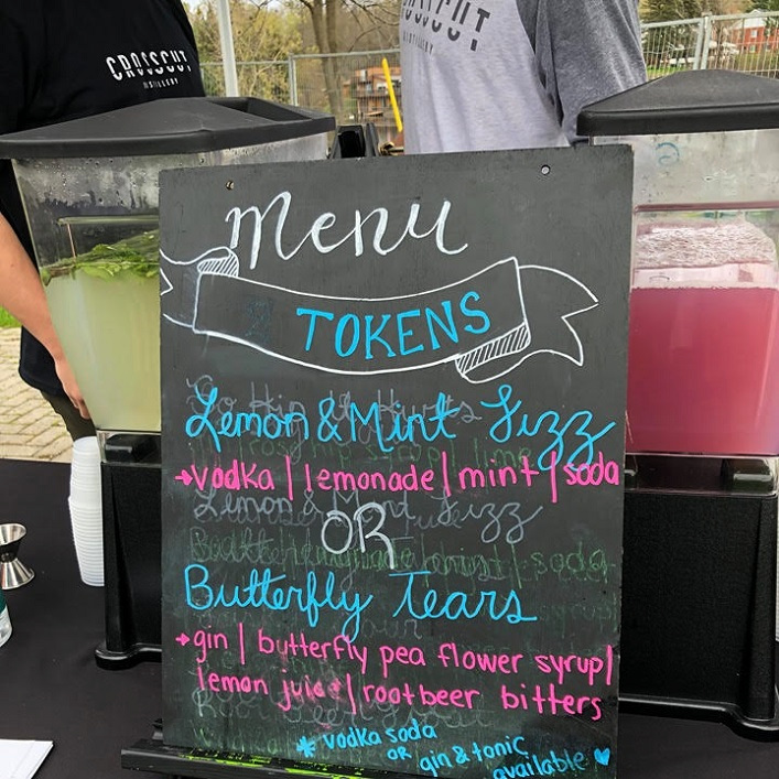 Crosscut’s artisan menu had some unique offerings