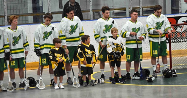 Quinton Groomes remembered during Junior C Hawks’ opening game