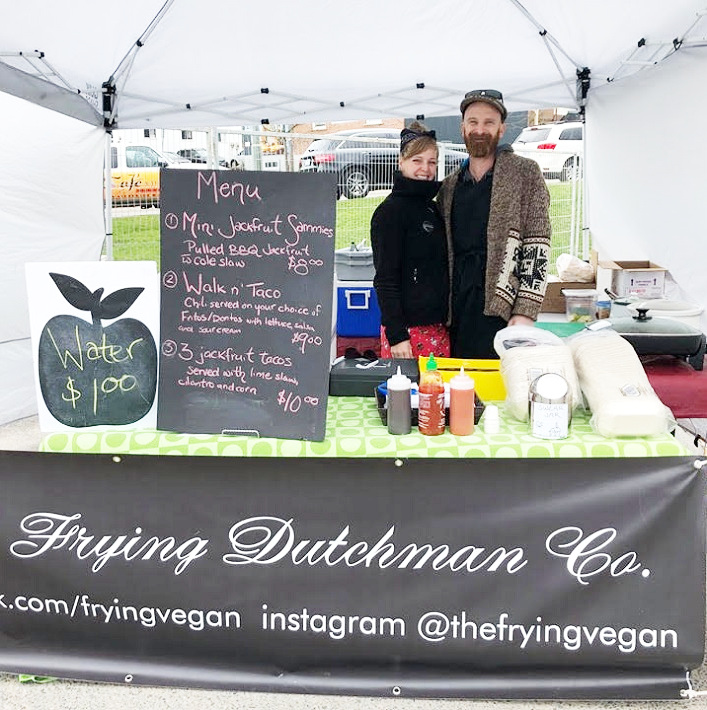 Leanna Zylstra-Bigwood and Philip Bigwood, owners of one of Huntsville’s most popular food trucks, The Frying Dutchman