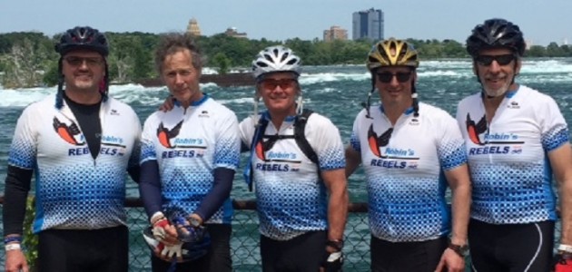 Robin’s Rebels riding 200km to raise funds for cancer research in memory of Robin Crawford