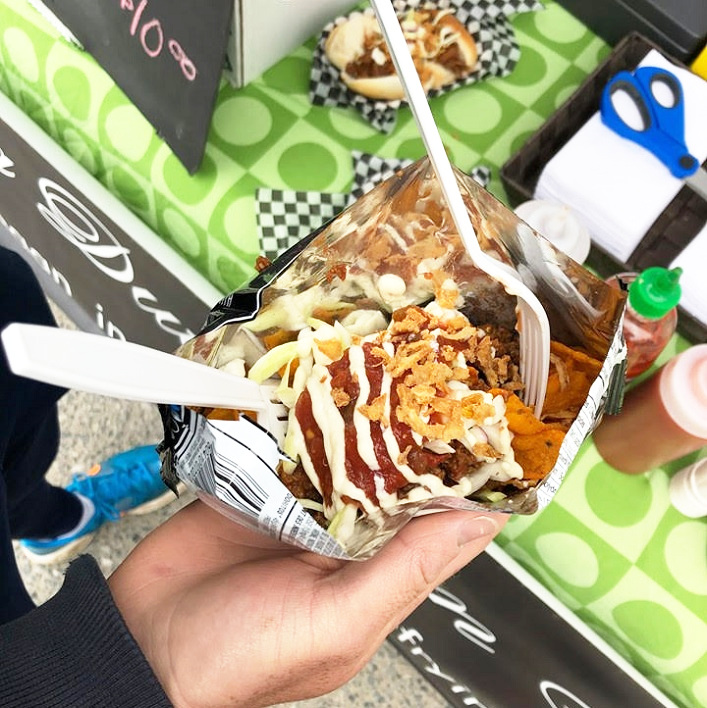 The Frying Dutchman’s Walk n’ Taco is new to this year’s menu