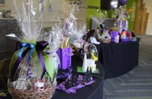 There were many beautiful prizes up for grabs in the door prize draw. Thanks to area businesses for the many donations.
