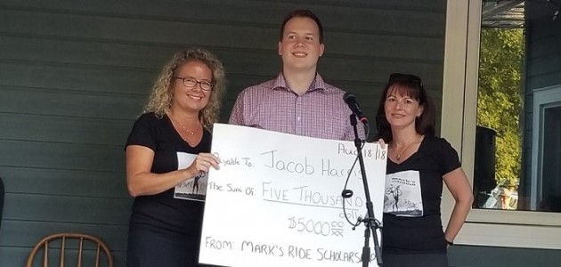 Applications are open for the fourth annual Mark’s Ride law scholarship
