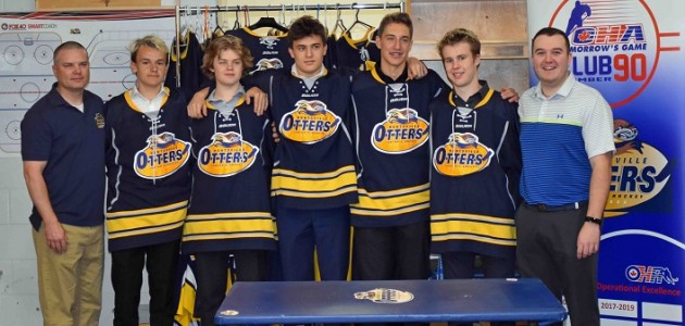 Jr C Otters sign five local players to roster