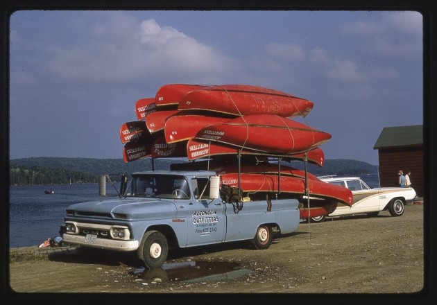 It’s Wayback Wednesday: How many canoes…?